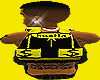 *CA* Hustla Bag Blk/Yelo