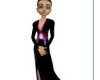 Black majesty gown