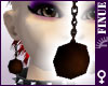 {F} Rusty Ball Earring F