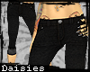 [D]DarkWDenim CuffCapris
