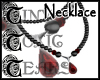 TTT Ruby Drop NeckLace