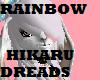 ~Rainbow Hikaru dreads~