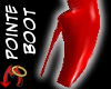 Pointe Boot - PVC-Red