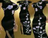 (LL)ChineseBLK/GLD Dress