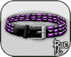 R: B&Pu Studded Belt
