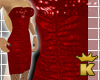 {K} Red Med Dress