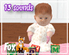 Baby Girl With Blocks
