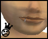 Lip Ring Right Silver