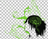 Green swirls