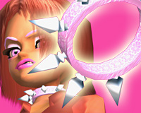 Big Badass Pink Collar