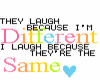 Different