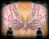m... Crop Top Red