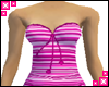[J21] Pink Stripe Cami