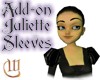 Black Juliette Sleeves - Medieval