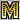 Alphabet Badge ~M~