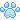 Pastel Blue Paw 2