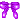 purple bow