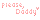 please, Daddy