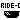 Ride or die 1