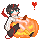 Little demon &amp; pumpkin