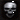 Goth Skull badge