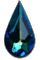 blue teardrop